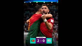 Highlights: Portugal vs Uruguay | FIFA World Cup Qatar 2022™ | BRUNO #shorts #ronaldo #youtubeshorts