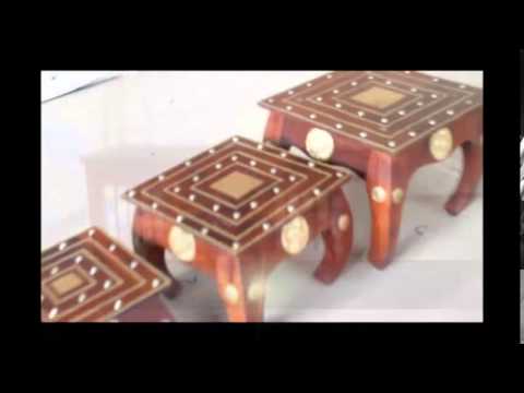 Indian Wooden Furniture Manufacturers And Exporters - YouTube