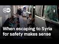 How Israeli airstrikes are preventing people fleeing from Lebanon into Syria | DW News