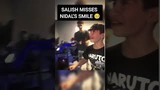 Salish Matter MISSES Nidal Wonder's smile?! 😱🥺 #nalish #nidal #nidalwonder #salishmatter #edit