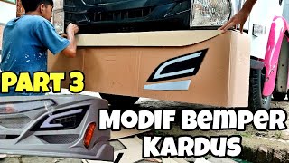 PART 3 MODIF BAMPER KARDUS PATRIOT GIGA WONG DJOWO