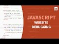 JavaScript Tutorial - Debugging your website