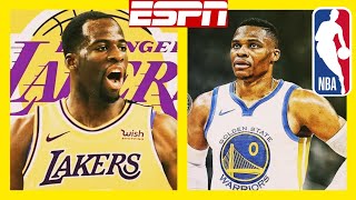 Draymond Green Traded To The Lakers For Russell Westbrook! **ESPN WOJ BREAKING NBA NEWS**