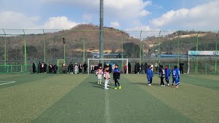 250223 마이한축구 보은 동계 유소년축구대회 챔피언십 3~4위전 신정FC VS 울산 학성주니어