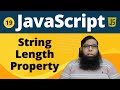 JavaScript string length || JavaScript full course  - class 19.