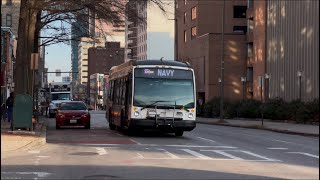 MTA Maryland 2023 NovaBUS LF40102 “LFS” 23050 on CityLink Navy