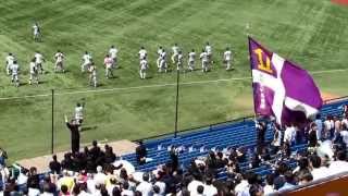 東京六大学野球　立教大学　試合終了後校歌＆エール（H26.4.27　早稲田2回戦）