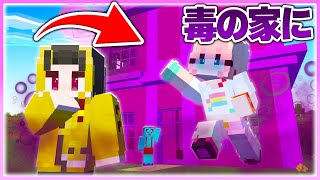 🌈女の子の家を「毒の家」にするwww 【マイクラ / まいくら / マインクラフト】