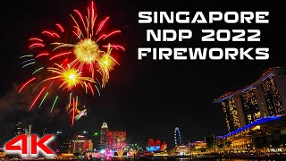 [4K] Singapore NDP 2022 Fireworks (REHEARSAL NE3) #ndp2022 #fireworks