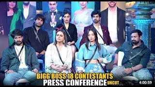 UNCUT Bigg Boss 18 Press Conference Episode | Rajat, Vivian, Karanveer, Chum, Avinash, Eisha, Shilpa