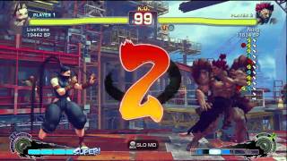 SSFIV: Fujino (Akuma) vs LiveHame (Ibuki) TRUE-HD QUALITY