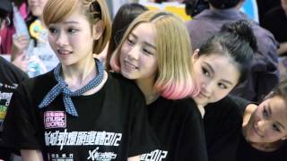 Super Grls @ 新城勁爆頒獎禮 2012 記者會