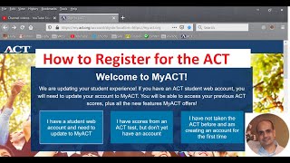 How to Register for the ACT