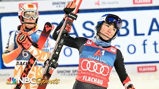 Mikaela Shiffrin edges slalom archrival Petra Vlhova for 94th career World Cup crown | NBC Sports