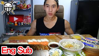 밴쯔▼[EngSub] Ridiculously amusing Sushi \u0026 Udon 150706