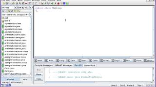 Java Programming 1 - Chapter 4 Exercises 1 and 2
