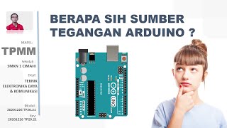 Berapa Sih Sumber Tegangan Untuk Arduino UNO ?