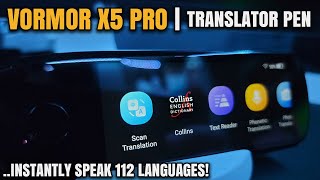 Instantly Speak 112 Languages! | Vormor X5 Pro Review