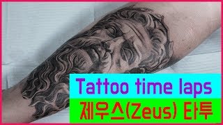 [제이디Tv] Jeus Tattoo 제우스 타투영상