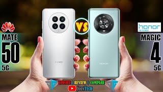HUAWEI MATE 50 VS HONOR MAGIC 4 FULL SPECIFICATIONS COMPARISON