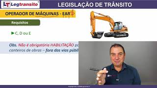 Aula 04 - Legislação de Trânsito - Condutores Profissionais.