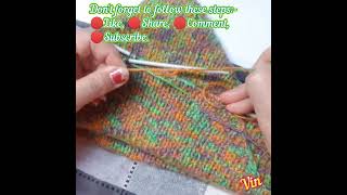 How to join new yarn in knitting?knitting for beginners#bunaai  #vardhman#tips#tejideas#crochet