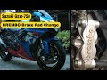 Brembo brake pad change, Suzuki gsxr 750