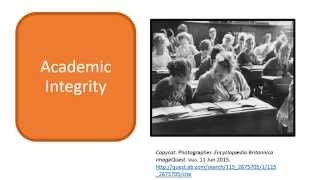 Avoiding Plagiarism