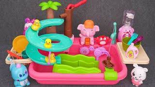 63 Minutes Satisfying with Unboxing Cute and fun water Playset，Kitchen Sink Toys ASMR | Review Toys