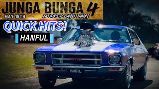 QUICK HITS! HANFUL @ Junga Bunga No Prep…             So good to see this Beast Racing💪🏿