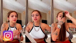 Malu Trevejo Instagram LIVE - August 23, 2021