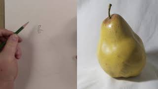 Drawing the Pear with Line