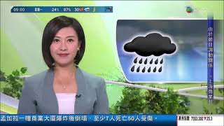 翡翠台 香港早晨 黑色暴雨警告信號 (2021年6月28日) +瞬間看地球