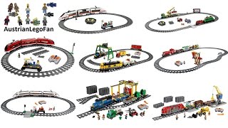 All Lego City Train Sets made between 2006 - 2015 - Lego Speed Build Review