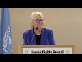 HRC55 | Jan Beagle, Director-General of the International Development Law Organization