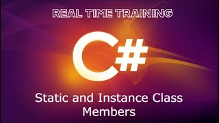 C# Tutorial - Static and Instance Class Members