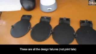 Reprap video 009 Black PLA