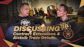 ENCE TV - Discussing Contract Extensions & Aleksib Trade Details