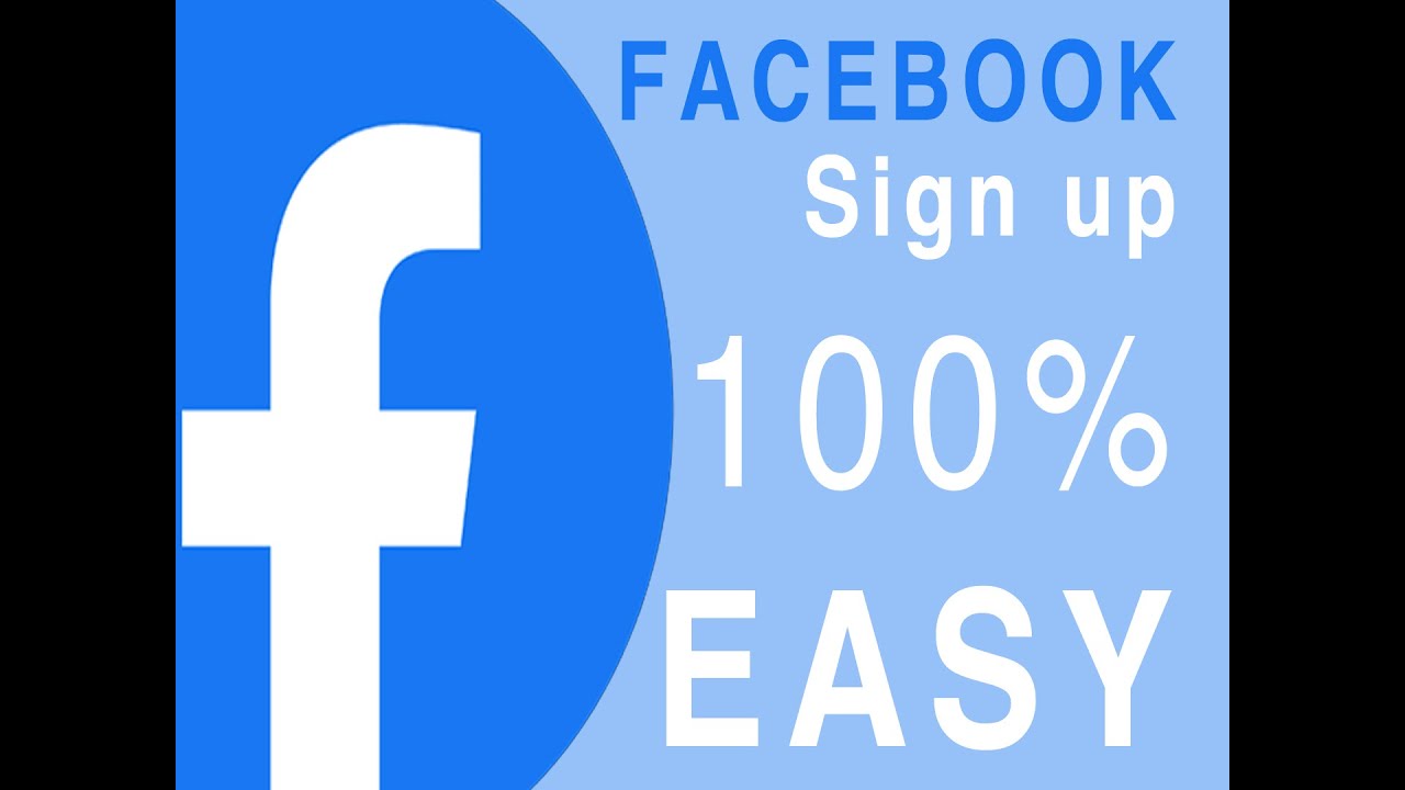 How To Sign Up In Facebook | 100% EASY - YouTube