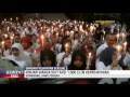 ribuan warga ikuti aksi 1.000 lilin keprihatinan