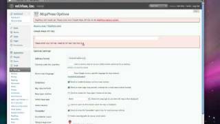 Installing Google Maps API in MapPress Plugin