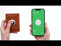 taglock apple airtag leather wallet