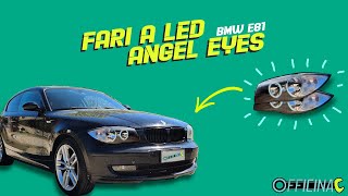 Angel Eyes + Fari LED BMW E81/E87 | 120d