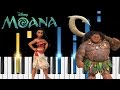Alessia Cara - How Far I'll Go - Piano Tutorial - Disney's Moana Soundtrack