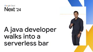 A java developer walks into a serverless bar