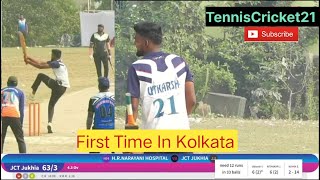 Utkarsh Batting In Kolkata | Bandhugosthi 2022 | Kolkata Tournament #kolkata @TennisCricket21 #top