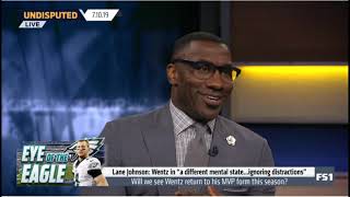 Undisputed | Will we see Wentz return to his MVP form this season? | Shannon Sharpe