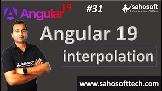 interpolation in Angular 19 | Data Binding in Angular | Angular 19 Tutorials in Hindi