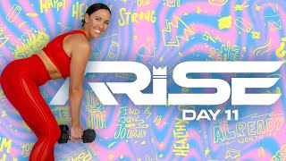 30 Minute NO REPEATS Lower Body Workout | ARISE II  - Day 11