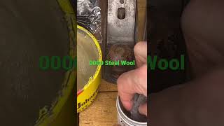 Cleaning up nickel plated vintage Stanley lever caps w/ 0000 steel wool \u0026 wax. Simple \u0026 FAST!